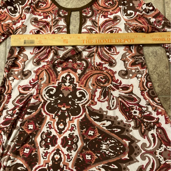 Beautiful Haani Dress Floral Bold Colors Size M - Picture 4 of 4